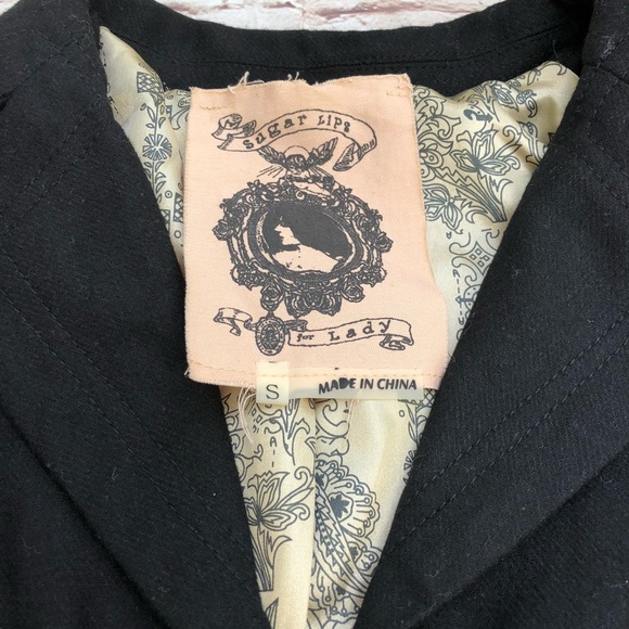 Anthropologie Sugar Lips 👄 for Lady wool jacket - Picture 3 of 8